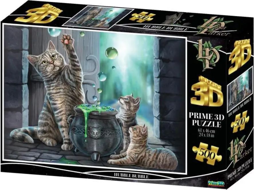 PRIME 3D Puzzle Bublinky 3D 500 dílků - obrázek 1