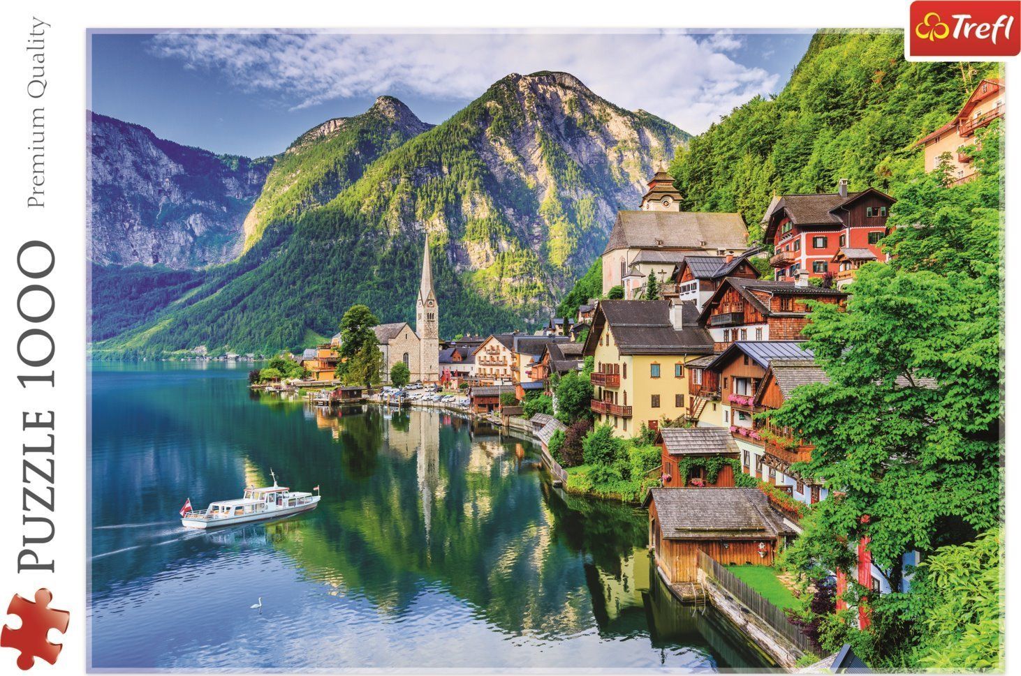 TREFL Puzzle Hallstatt, Rakousko 1000 dílků - obrázek 2