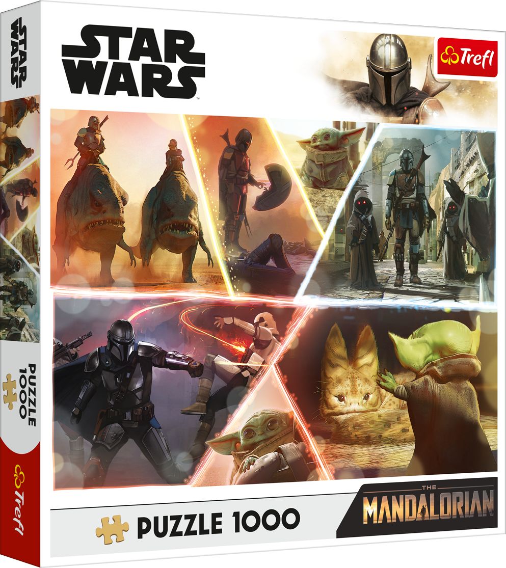 TREFL Puzzle The Mandalorian 1000 dílků - obrázek 1