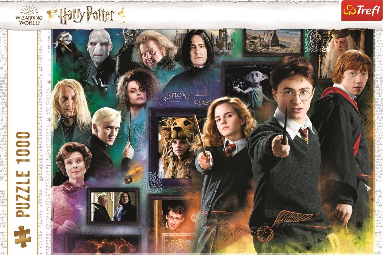TREFL Puzzle Harry Potter: Kouzelnický svět 1000 dílků - obrázek 2