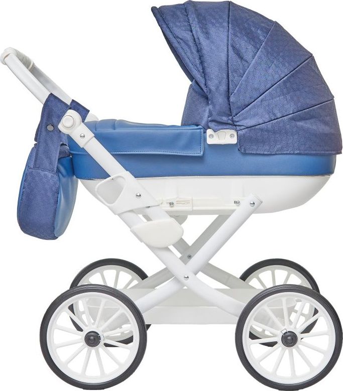 JASMINE Kočárek pro panenky Jasmine Kids Elegance modrý - obrázek 2