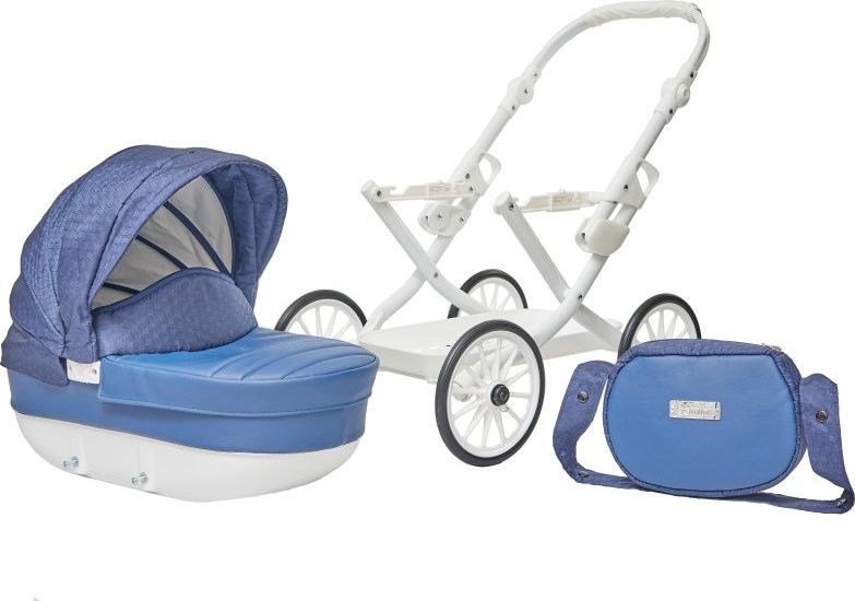 JASMINE Kočárek pro panenky Jasmine Kids Elegance modrý - obrázek 5