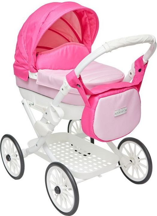 Kočárek pro panenky Jasmine Kids růžová - obrázek 2