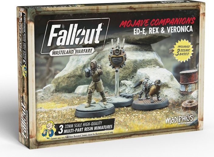 Modiphius Entertainment Fallout: Wasteland Warfare - Ed-E, Rex and Veronica - obrázek 1