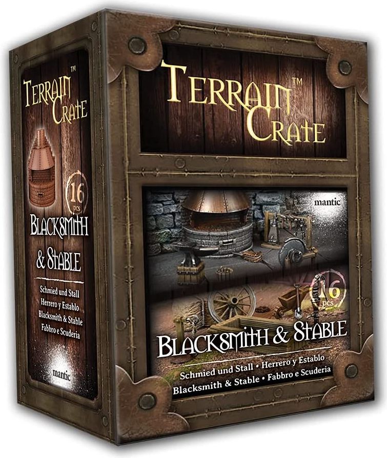 Mantic Games Terrain Crate: Blacksmith & Stable - obrázek 1