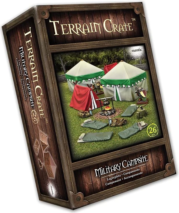 Mantic Games Terrain Crate: Military Campsite - obrázek 1