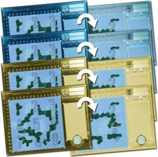 Matagot Captain Sonar: Foxtrot Maps Goodies - obrázek 1