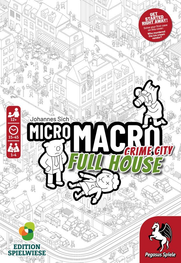 Pegasus Spiele MicroMacro: Crime City 2 – Full House - obrázek 1