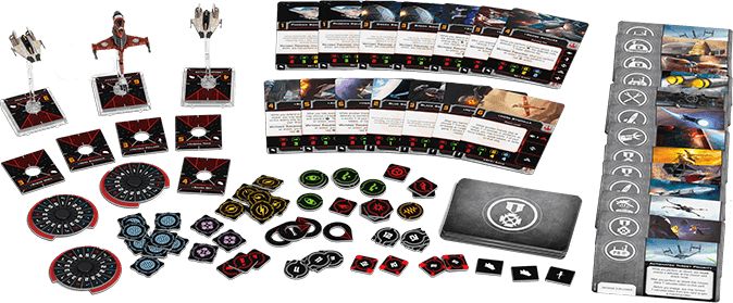 FFG Star Wars X-Wing 2nd Edition Phoenix Cell Squadron Expansion Pack - obrázek 2