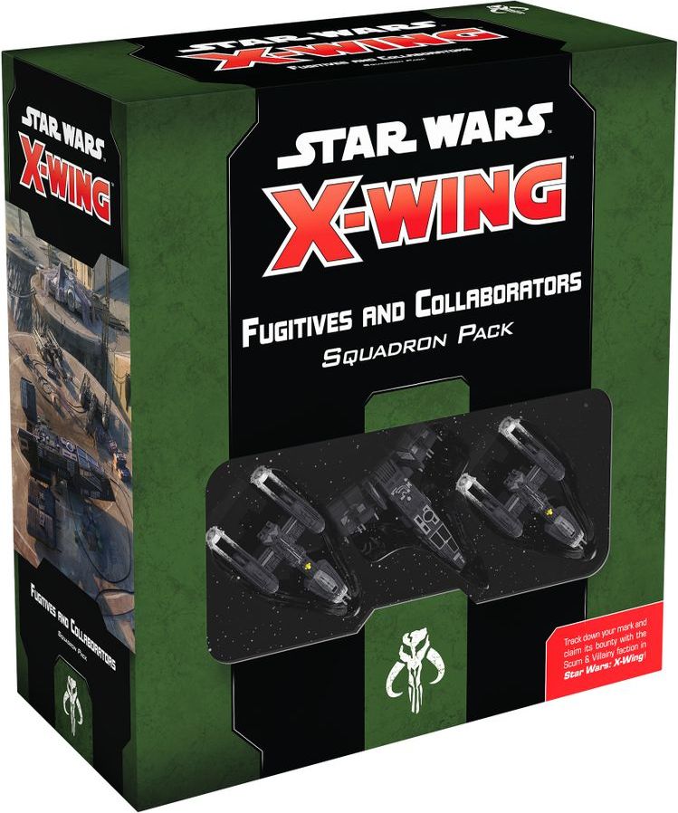 FFG Star Wars X-Wing 2nd Edition Fugitives and Collaborators Squadron Expansion Pack - obrázek 1