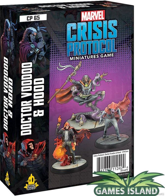Atomic Mass Games Marvel Crisis Protocol: Doctor Voodoo & Hood Character Pack - obrázek 1