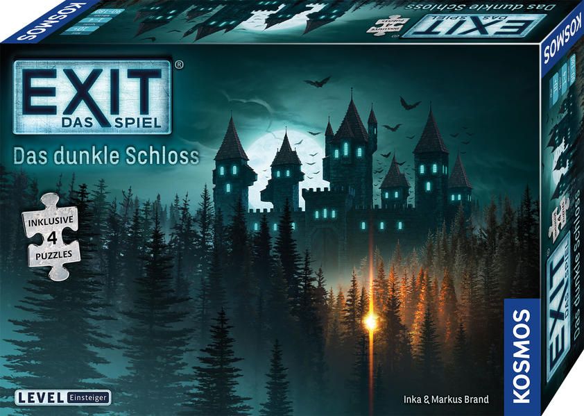 KOSMOS EXIT – Das Spiel + Puzzle: Das dunkle Schloss (Temný hrad) - obrázek 1