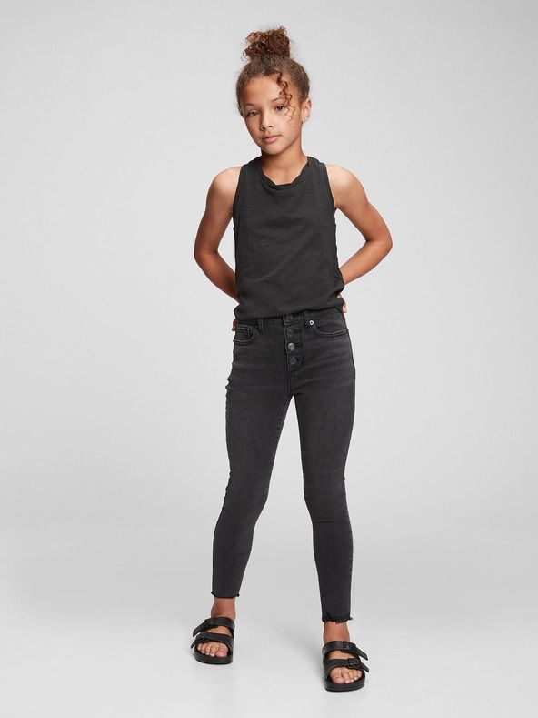 Washwell™ Skinny Jeans dětské GAP | Černá | Dívčí | 10 - obrázek 4