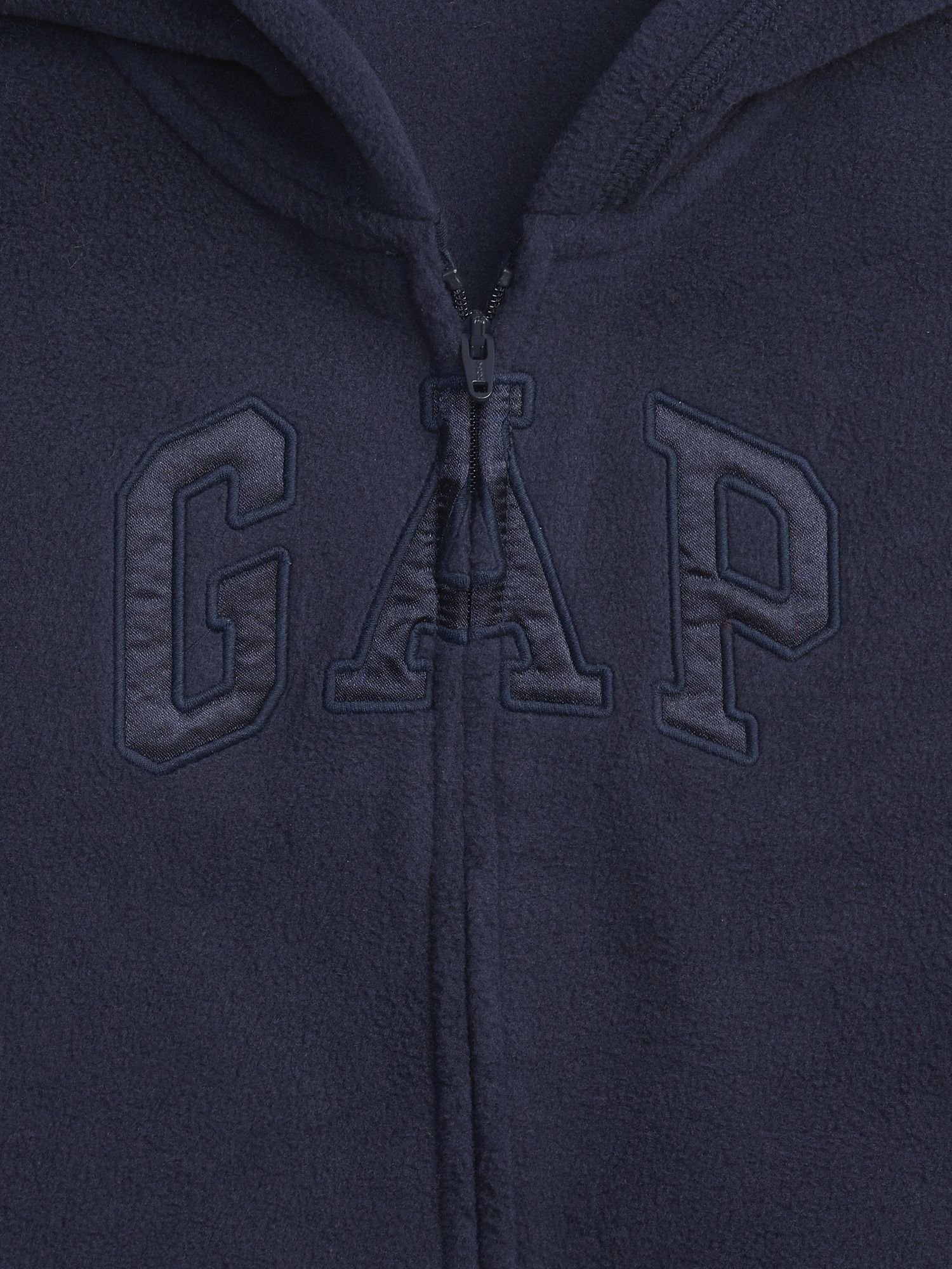Modrá holčičí mikina GAP Logo profleece active top - 110 - obrázek 3
