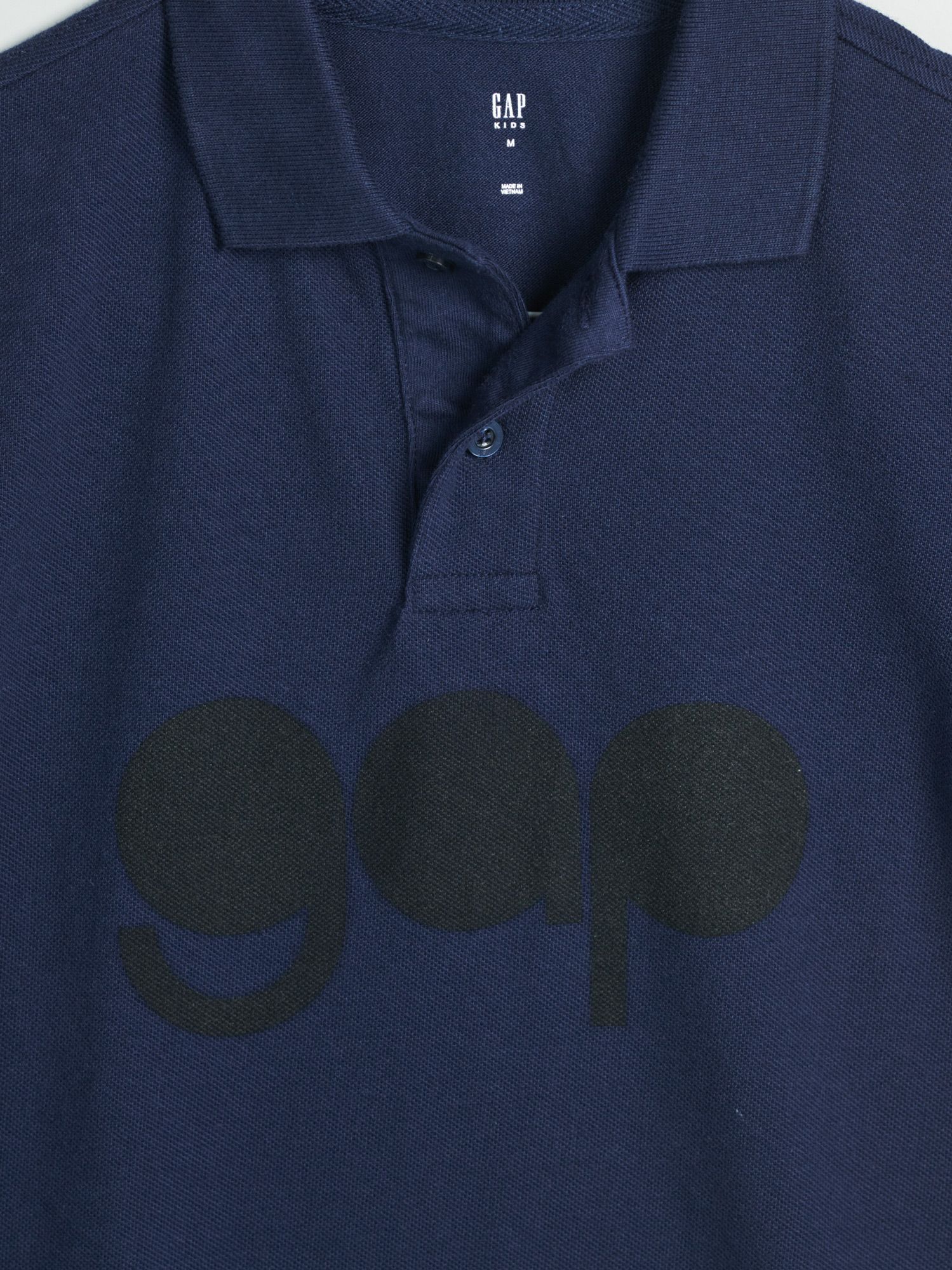 Modré klučičí polo tričko GAP - 98-110 - obrázek 2