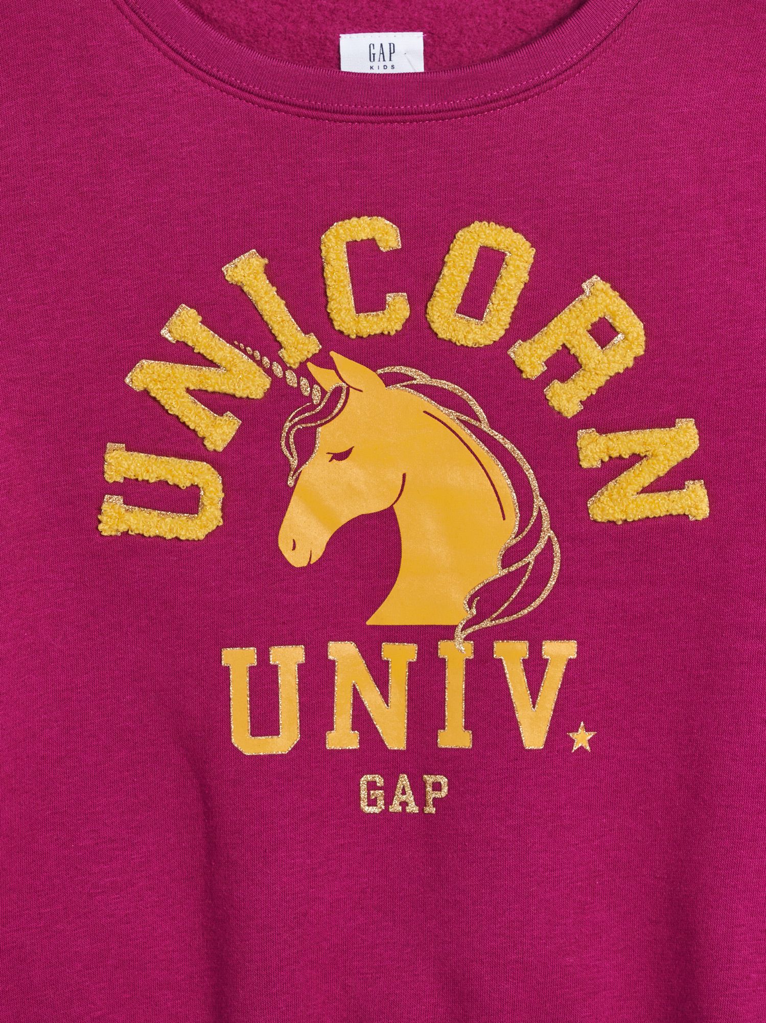 Růžový holčičí svetr Unicorn - 98-110 - obrázek 2
