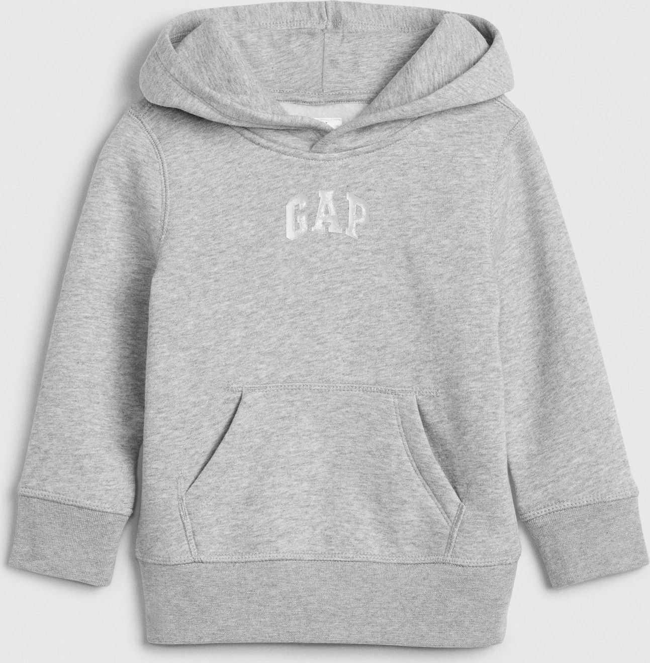 Šedá klučičí mikina GAP Logo hoodie sweatshirt - 86-92 - obrázek 1