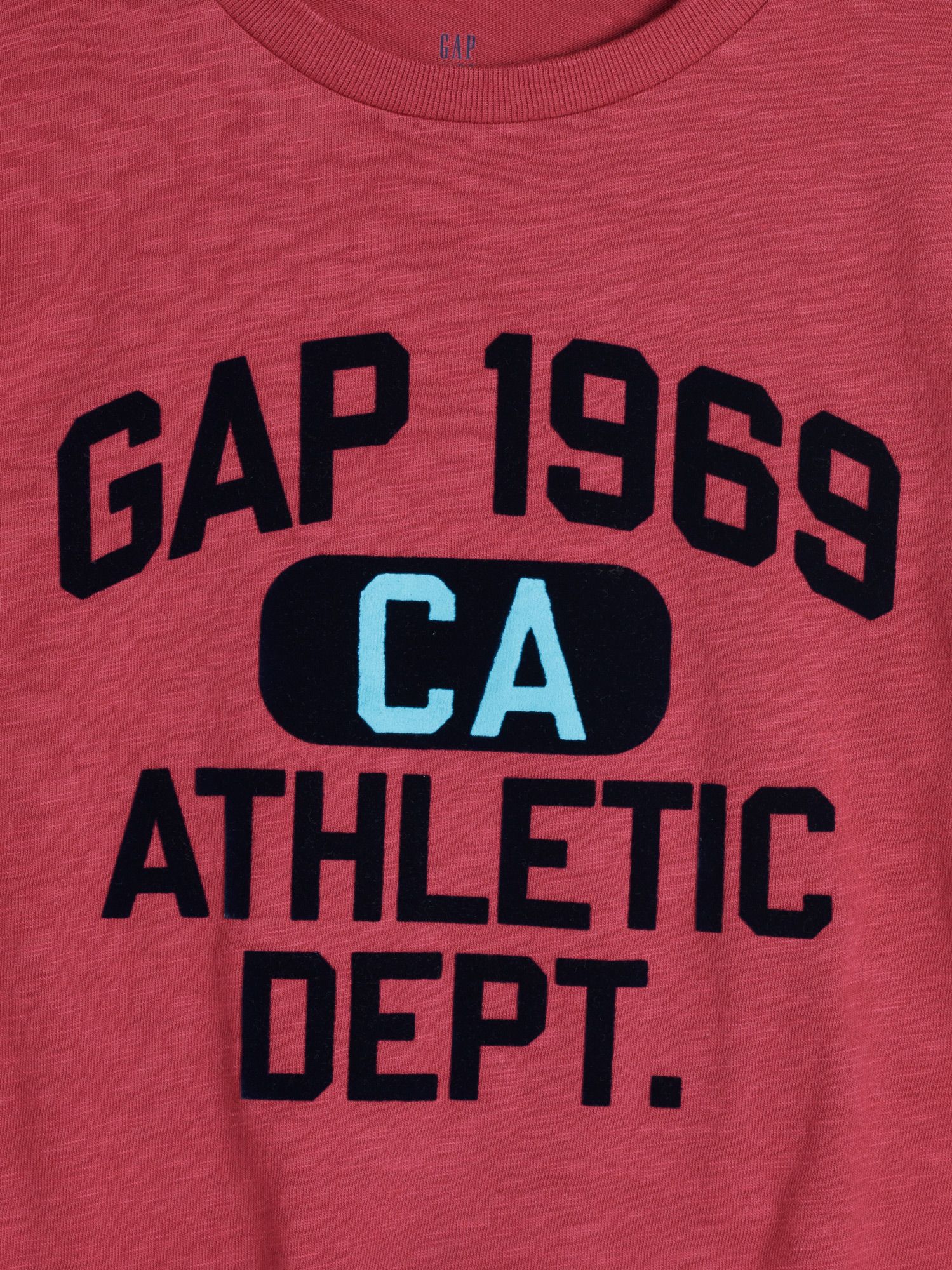 Červené klučičí tričko GAP 1969 - 134-140 - obrázek 2