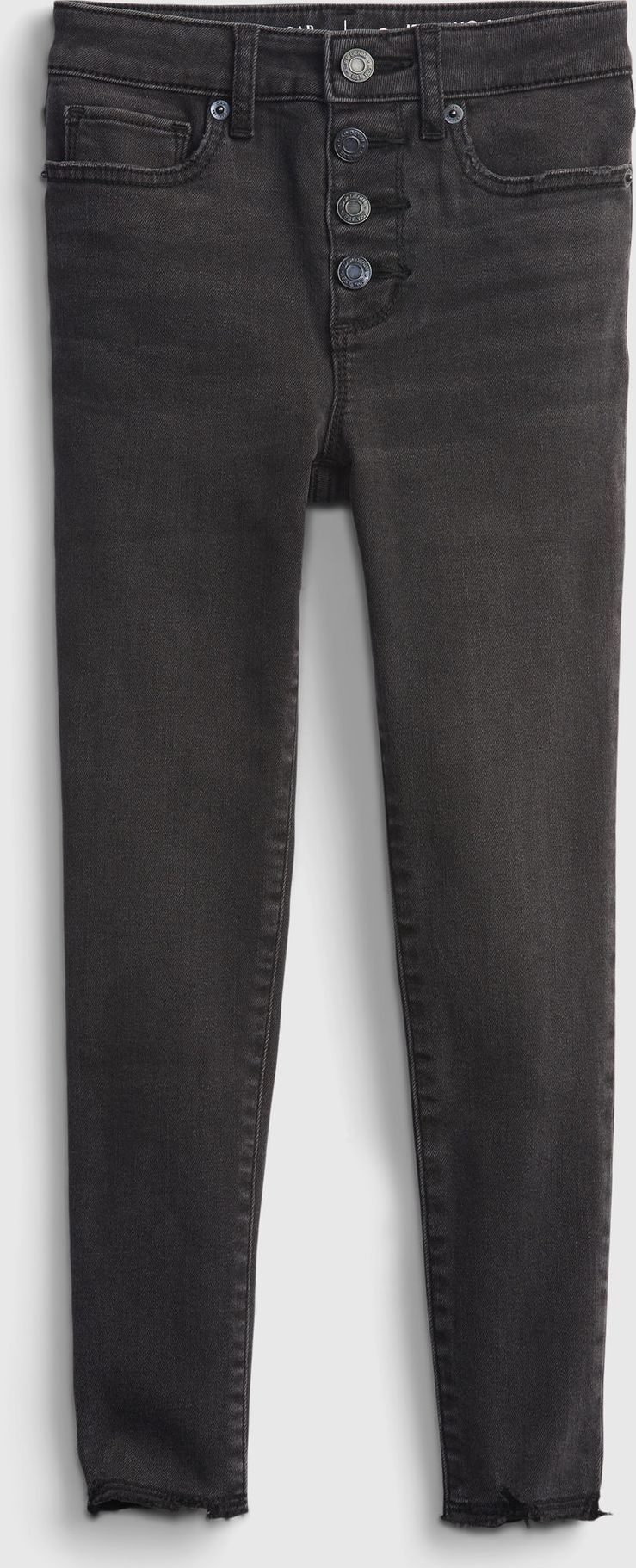 Červené holčičí džíny high-rise distressed ankle jeggings with Washwell - 110 - obrázek 1