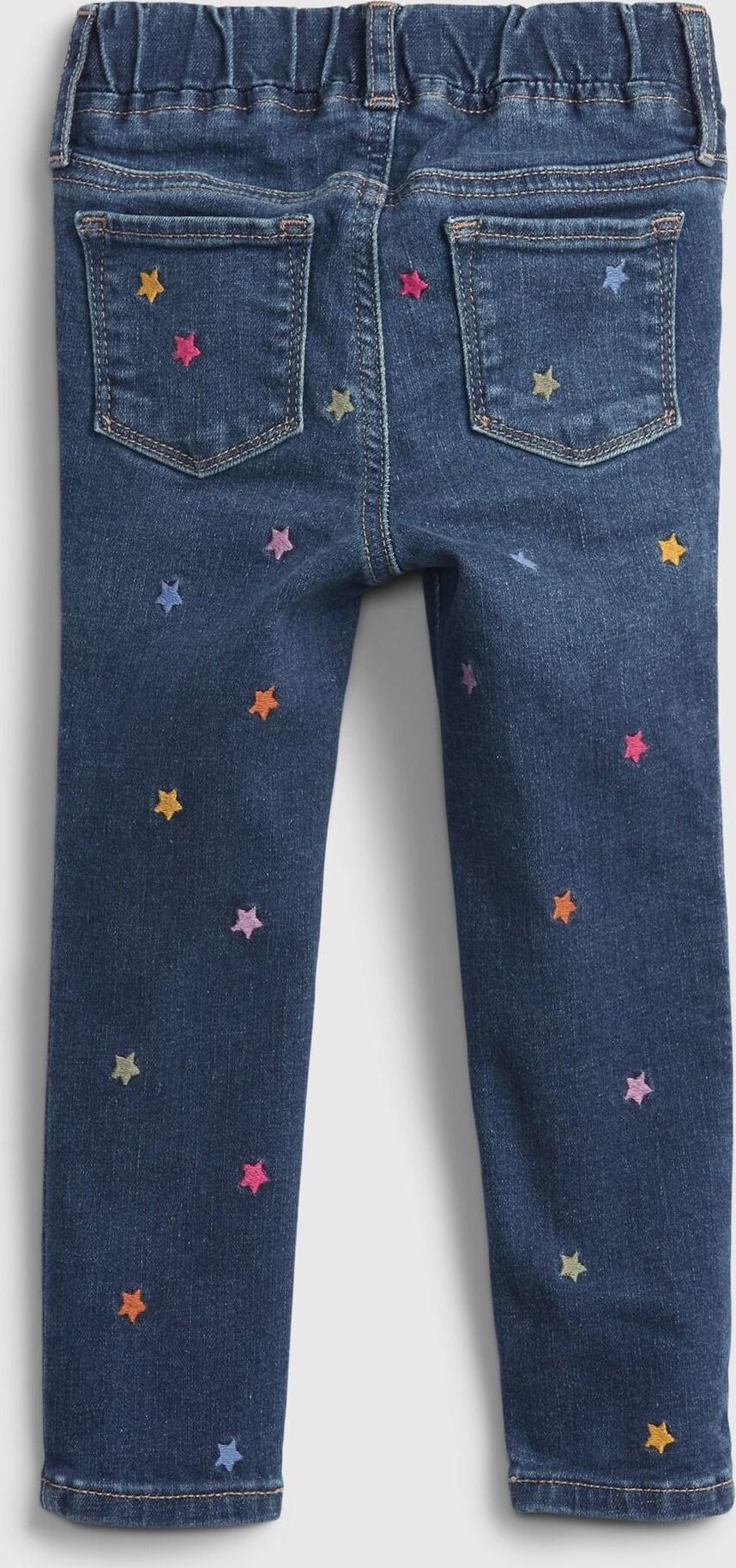 Modré holčičí džíny džinsy ankle jegging ankle jegging - 80-86 - obrázek 2