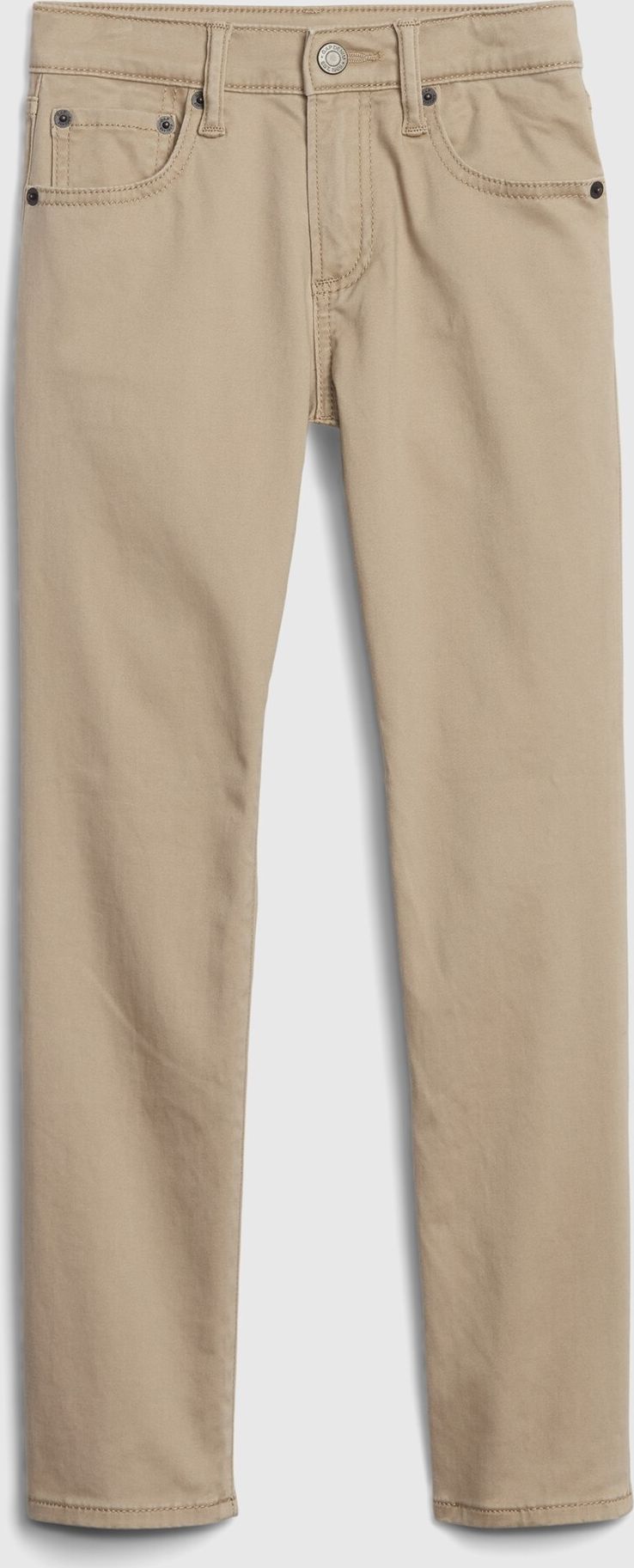 GAP Soft Wear Jeans dětské Béžová - 116 - obrázek 1