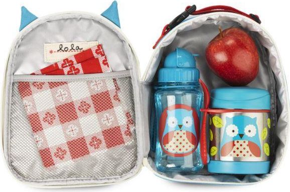 SKIP HOP Zoo Termoska na jídlo se lžičko/vidličkou Sovička 325 ml, 3+ + AQUAINT 500 ml - obrázek 5