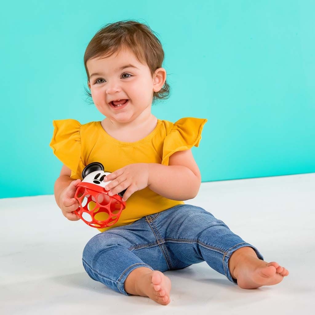 OBALL Oballo Rattle Disney Baby Mickey Mouse - obrázek 3