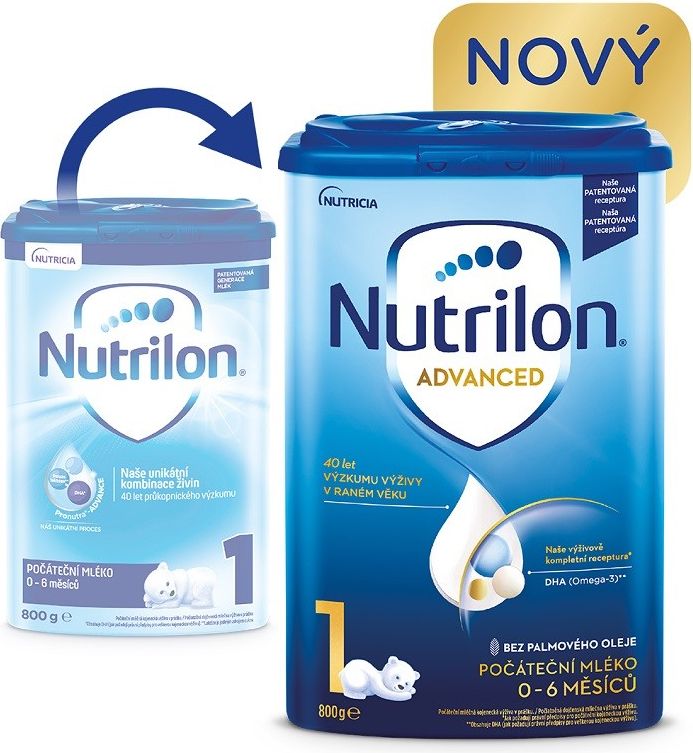 Nutrilon Advanced 1 800g - balení 6 ks - obrázek 2