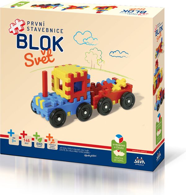 První stavebnice - BLOK Svět - obrázek 1