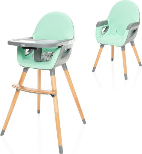 Zopa Dětská židlička Dolce 2, Ice Green/Grey - obrázek 1