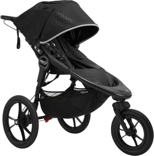 Baby Jogger SUMMIT X3 - MIDNIGHT BLACK (bez madla) - obrázek 1