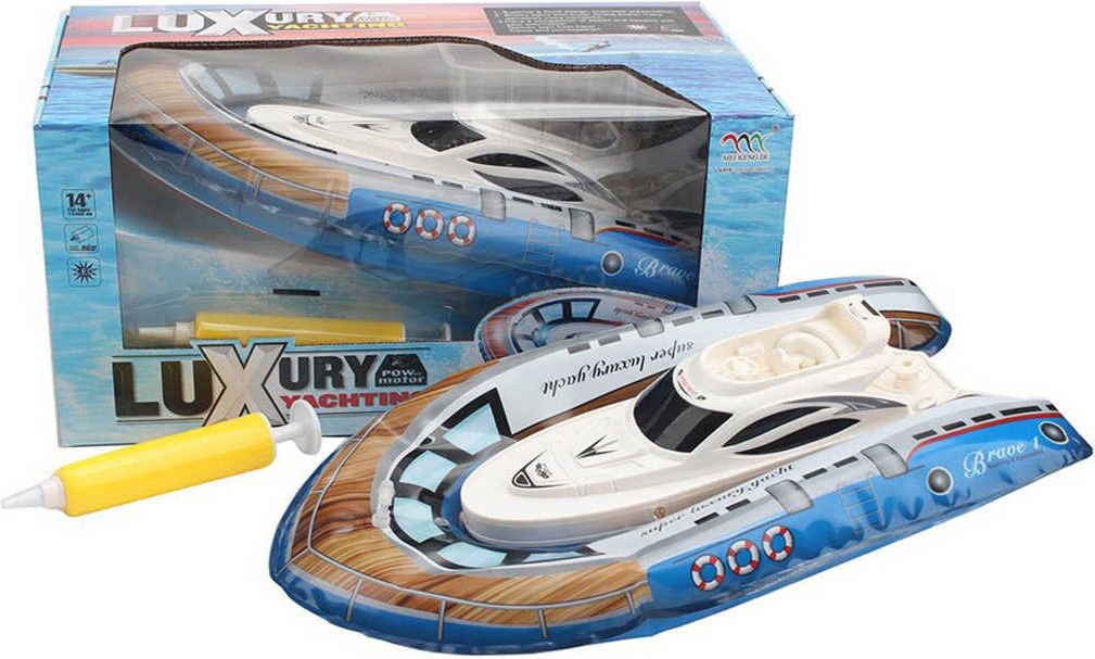 Nafukovací člun 33cm set s pumpičkou na baterie do vody - obrázek 2