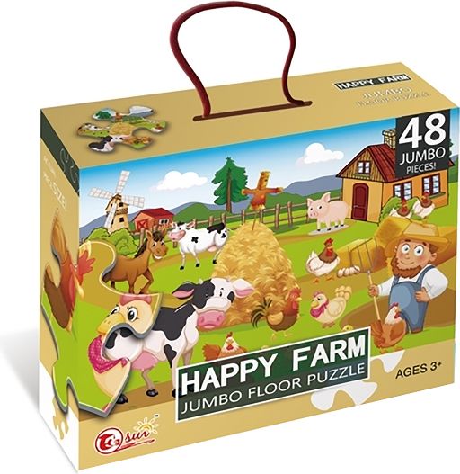 RAPPA Puzzle farma maxi 48 ks 90 x 60 cm - obrázek 1