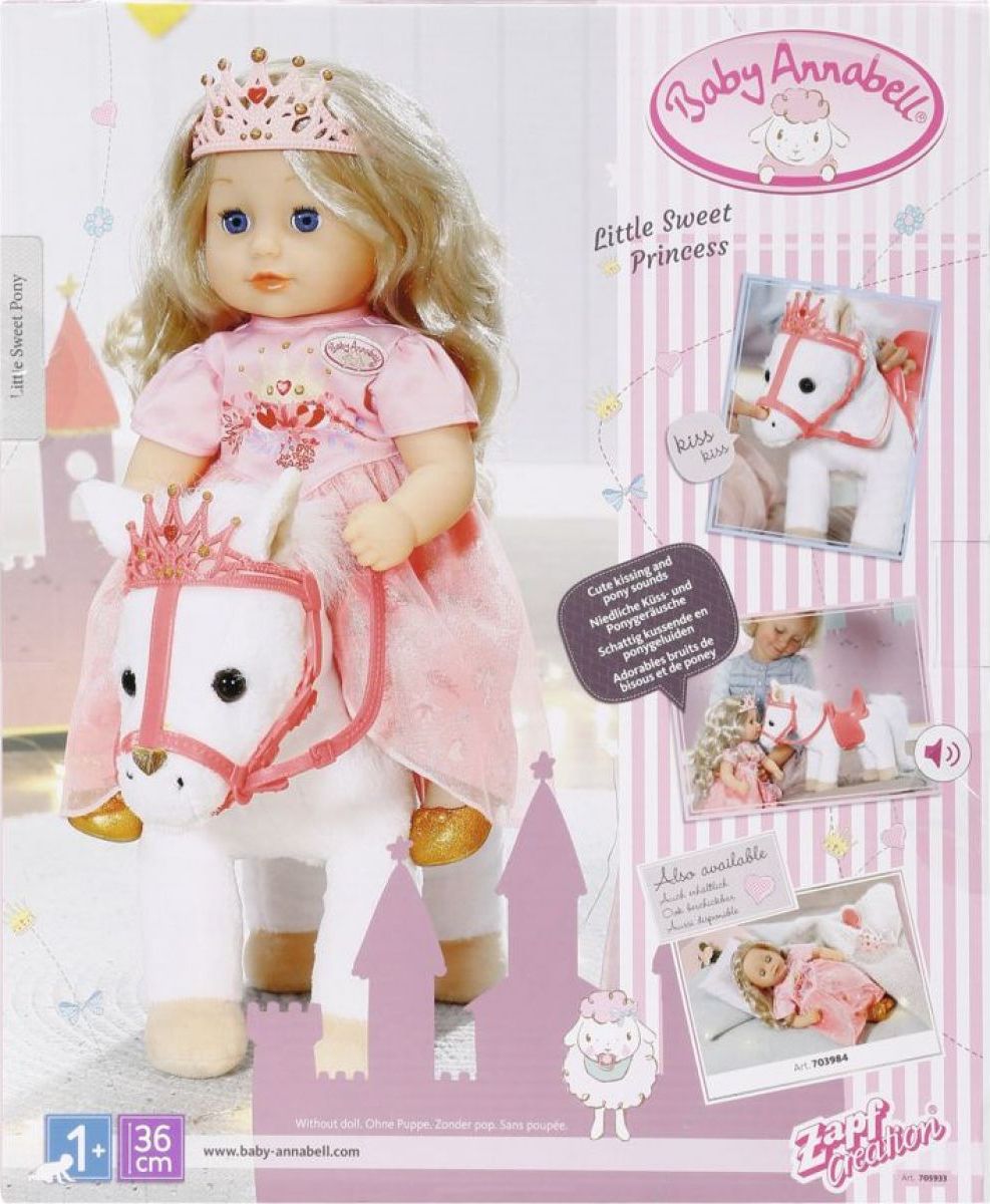 Zapf Creation Baby Annabell Little Sweet Poník 36 cm - obrázek 13