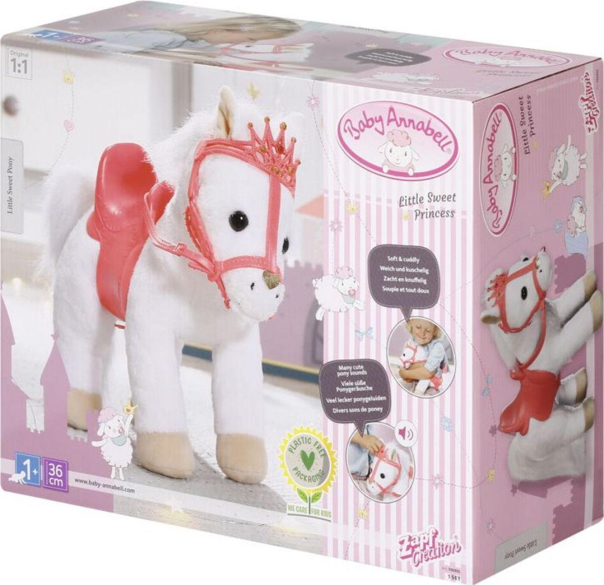 Zapf Creation Baby Annabell Little Sweet Poník 36 cm - obrázek 14