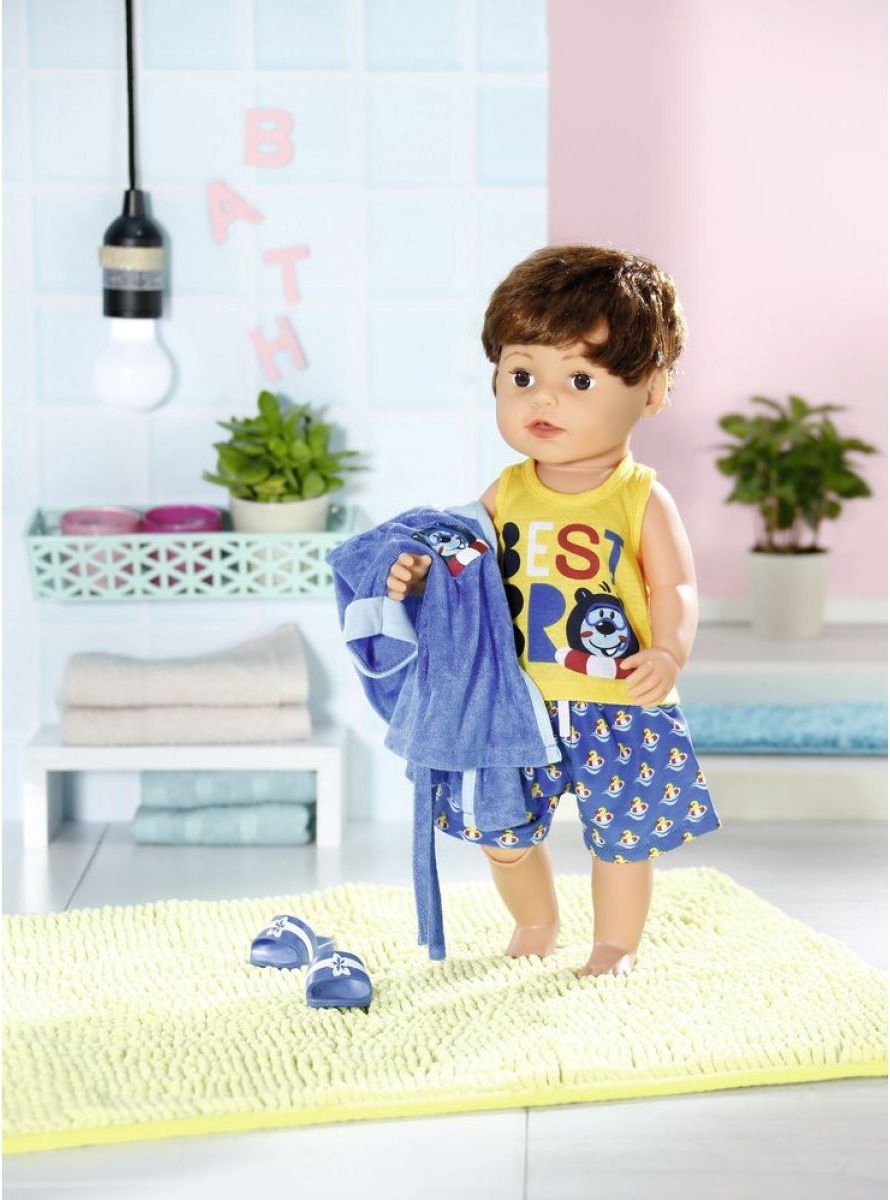 Baby Born Koupelnová souprava pro kluky Deluxe 43 cm - obrázek 5