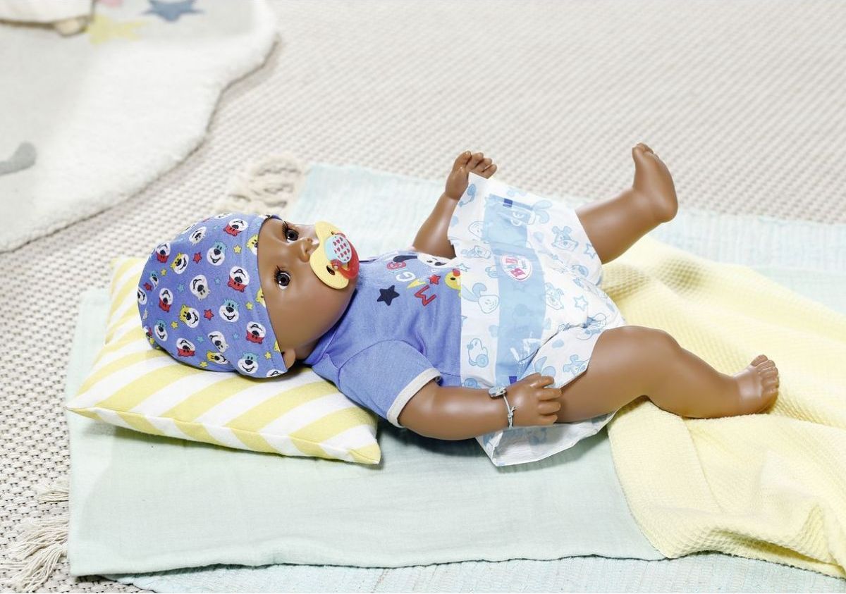 Baby Born s kouzelným dudlíkem Černoušek 43 cm - obrázek 2