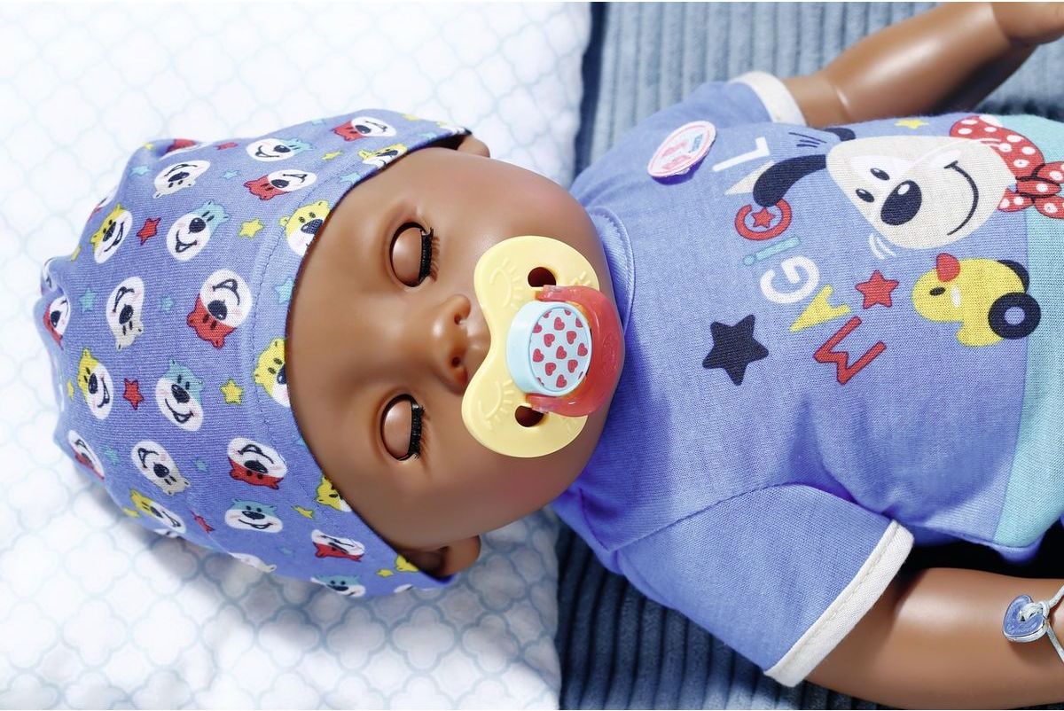 Baby Born s kouzelným dudlíkem Černoušek 43 cm - obrázek 4