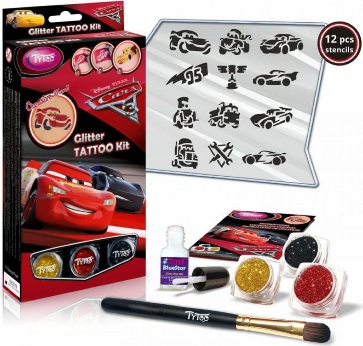 TyToo Tetování Disney Cars - obrázek 1