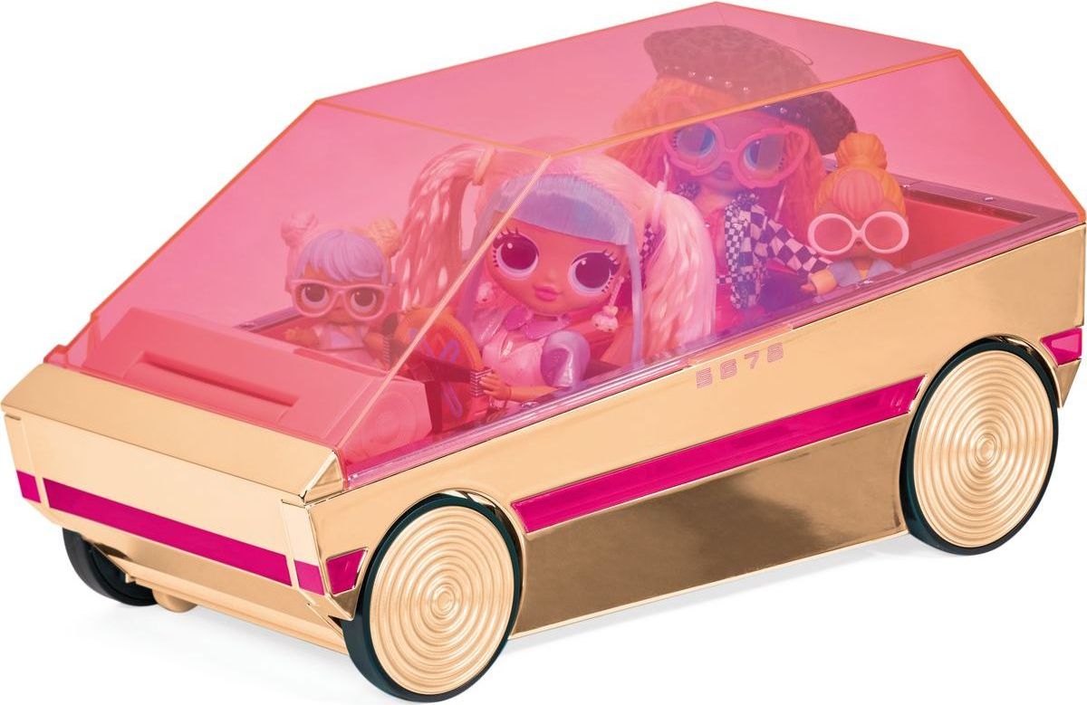 L.O.L. Surprise Taneční auto s panenkou a mini panenkami - obrázek 1