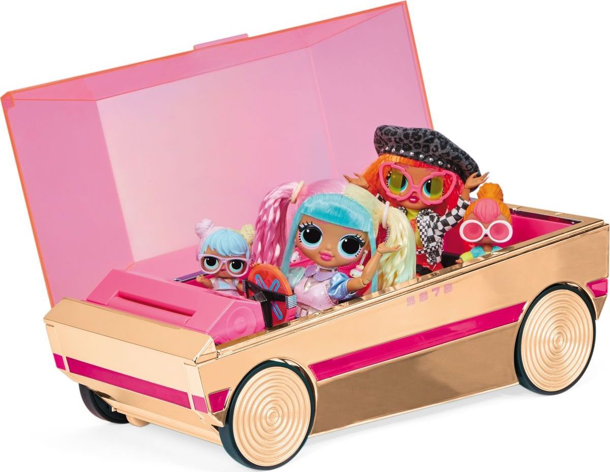 L.O.L. Surprise Taneční auto s panenkou a mini panenkami - obrázek 3