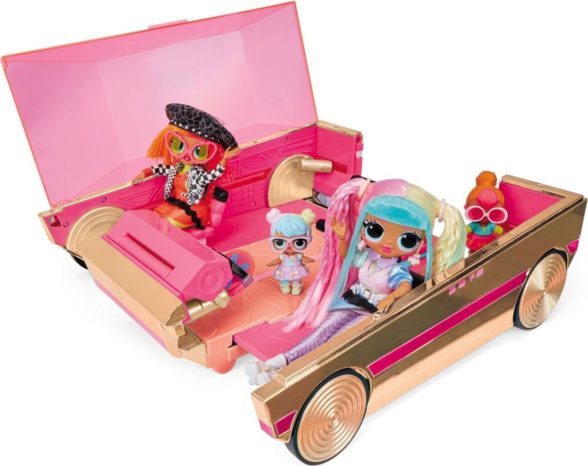 L.O.L. Surprise Taneční auto s panenkou a mini panenkami - obrázek 4