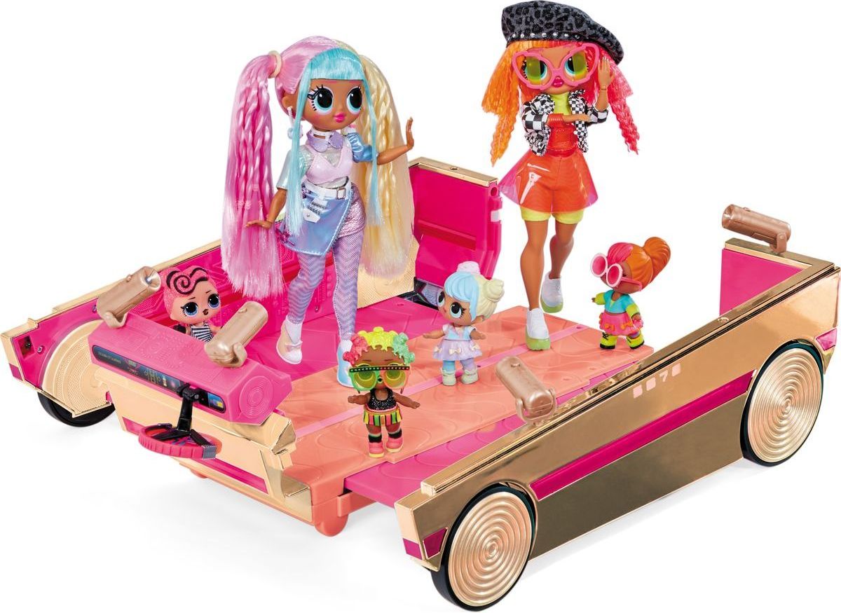 L.O.L. Surprise Taneční auto s panenkou a mini panenkami - obrázek 8