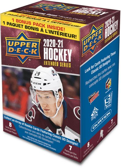 Upper Deck 2020-2021 NHL Upper Deck Extended Series Mass Blast! - hokejové karty - obrázek 1