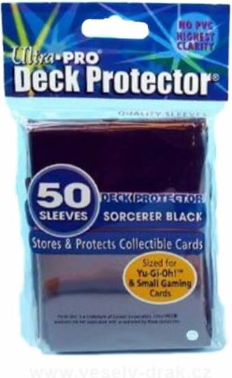 UltraPro Yu-Gi-Oh obaly na karty Ultra Pro Sorcerer Black 50 ks - obrázek 1
