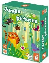 Janod Logická hra pro děti Obrázky z džungle - obrázek 1