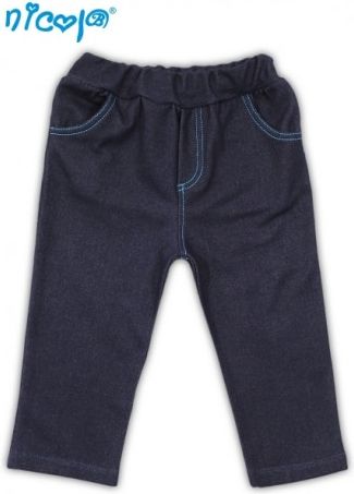 Tepláčky, kalhoty TUČŇÁK - jeansová - obrázek 1