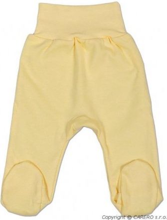 Kojenecké polodupačky New Baby žluté, Žlutá, 80 (9-12m) - obrázek 1