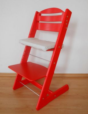 Rostoucí židle Jitro BABY červená Jitro - obrázek 1