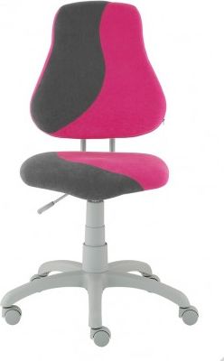 Dětská rostoucí židle Alba Fuxo S-line šedá-růžová - obrázek 1